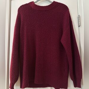 Purple Knit Sweater